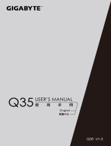 Gigabyte Q35 User manual