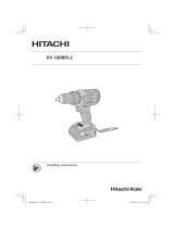 Hitachi DV 18DBFL2 Handling Instructions Manual