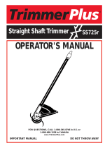 MTD TrimmerPlus SS725r User manual