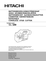 Hitachi CL 10D User manual