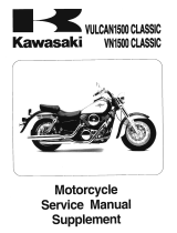 Kawasaki VN1500-E1 Service Manual Supplement