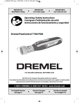 Dremel PawControl 7760-PGK Operating/Safety Instructions Manual