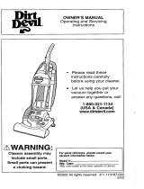 Dirtdevil M088300B Owner's manual