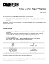 Champion 100264 User manual