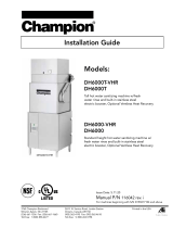 Champion DH6000-VHR Installation guide