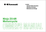 Kawasaki Ninja ZX-6R 2010 Owner's manual