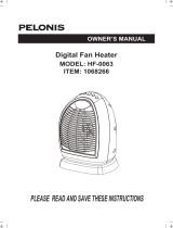 Pelonis HF-0063 Owner's manual