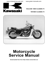 Kawasaki Vulcan 1500 Classic Fi User manual