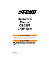 Echo CS-355T User manual