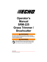 Echo SRM-225 User manual