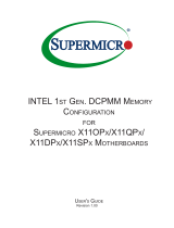 Supermicro X11QP Series User manual