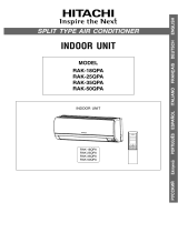 Hitachi RAK-25QPA User manual