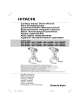 Hitachi WH12DMR User manual