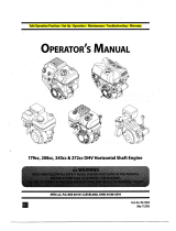 MTD 208cc User manual