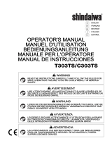 Shindaiwa T303TS User manual
