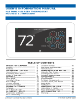 Johnson Controls Hx3 S1-THXU430W User's Information Manual
