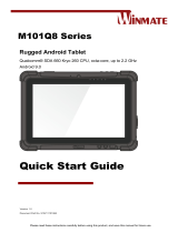 Winmate M101Q8 Series Quick start guide