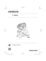 Hitachi C 12RSH2 Handing Instructions