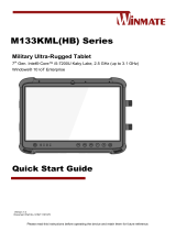 Winmate M133KML(HB) Series Quick start guide