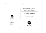 Minolta DI200 User manual
