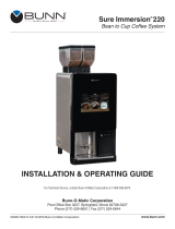 Bunn Sure Immersion® 220 120V Installation guide