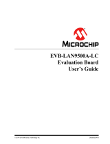 Microchip Technology EVB-LAN9500A-LC User manual