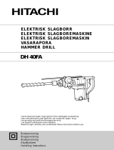 Hitachi DH40FA User manual