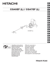 Hitachi CG40EF User manual