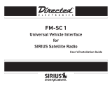 Directed SIRIUS FM-SC 1 User's Installation Manual