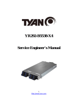 Tyan B5538Y292X4-080PV4HR-BDW Service Engineer's Manual