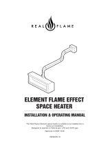 Real Flame ELEMENT 1200 Installation & Operating Manual