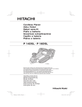 Hitachi P14DSL User manual