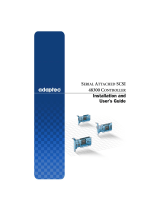 Adaptec Serial Attached SCSI 48300 User guide