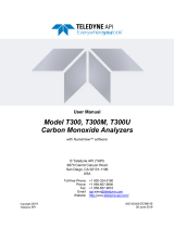 Teledyne API T300 User manual