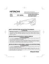 Hitachi CR 18DGL User manual