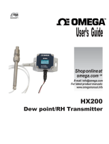 Omega HX200 Series Owner's manual