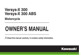 Kawasaki Versys-X 300 Owner's manual