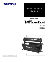 MUTOH ValueCut VC2-600 Maintenance Manual