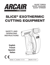 ESAB SLICE® Exothermic Cutting Equipment User manual
