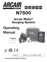 ESAB N7500 Arcair-Matic® Gouging System User manual