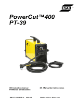 ESAB PowerCut™400 PT-39 User manual