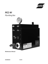 ESAB PCC-91 Plumbing Box User manual