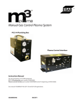 ESAB m3® Plasma Manual Gas Control Plasma System User manual