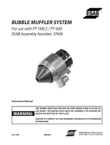 ESAB Bubble Muffler System User manual