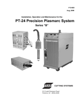 ESAB PT-24 Precision Plasmarc System Series “B" Installation guide