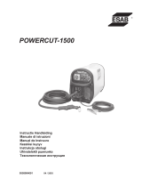 ESAB POWERCUT-1500 User manual