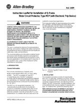 Rockwell Automation Allen-Bradley MCP Instruction Leaflet