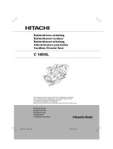 Hitachi C 18DSL Handling Instructions Manual