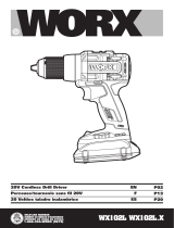Worx WX102L 20V Nitro Power Share Brushless Cordless  Owner's manual