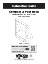 Tripp Lite Compact 2-Post Rack Owner's manual
